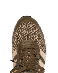 Мужские оливковые кроссовки от adidas