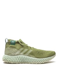 Мужские оливковые кроссовки от adidas