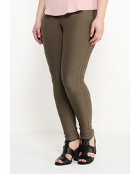 Оливковые леггинсы от Fiorella Rubino