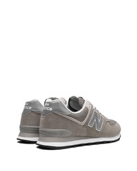 Мужские оливковые низкие кеды от New Balance