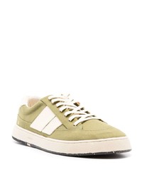 Мужские оливковые низкие кеды от OSKLEN