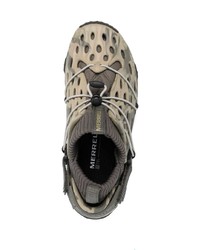 Мужские оливковые низкие кеды от Merrell