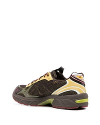 Мужские оливковые низкие кеды от Asics