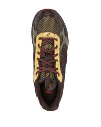 Мужские оливковые низкие кеды от Asics