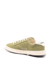 Мужские оливковые низкие кеды от OSKLEN