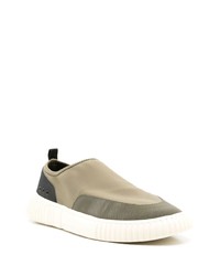 Мужские оливковые низкие кеды от OSKLEN