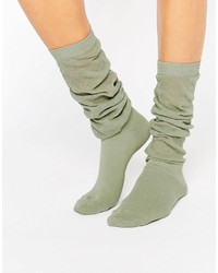 Женские оливковые носки от Asos