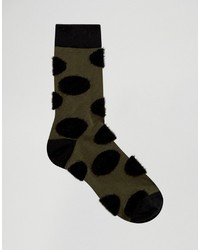 Мужские оливковые носки от Asos