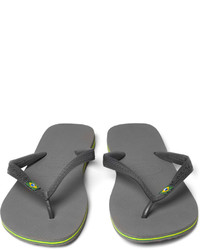 Мужские оливковые резиновые сланцы от Havaianas