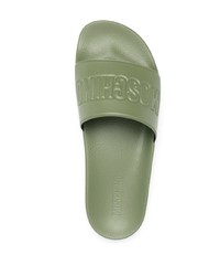 Мужские оливковые сланцы от Moschino