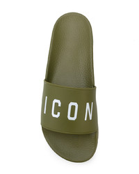 Мужские оливковые сланцы от DSQUARED2