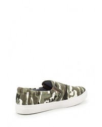 Мужские оливковые слипоны от YMD