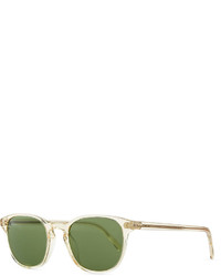 Оливковые солнцезащитные очки