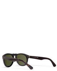 Мужские оливковые солнцезащитные очки от Tod's