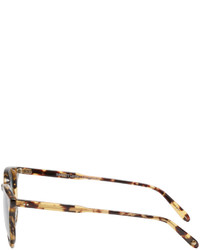 Женские оливковые солнцезащитные очки от Garrett Leight
