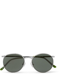 Мужские оливковые солнцезащитные очки от Dries Van Noten