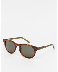 Мужские оливковые солнцезащитные очки от han