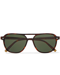 Мужские оливковые солнцезащитные очки от Moscot
