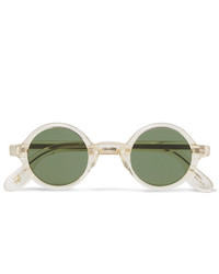 Мужские оливковые солнцезащитные очки от Moscot