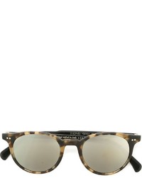 Женские оливковые солнцезащитные очки от Oliver Peoples