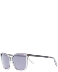 Женские оливковые солнцезащитные очки от Monique Lhuillier