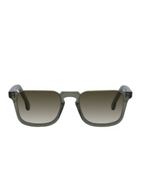 Мужские оливковые солнцезащитные очки от Paul Smith