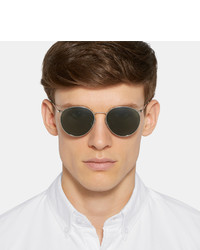 Мужские оливковые солнцезащитные очки от Dries Van Noten