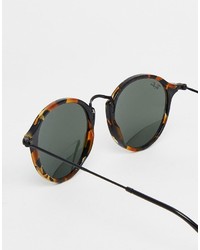 Мужские оливковые солнцезащитные очки от Ray-Ban