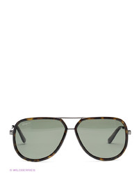 Мужские оливковые солнцезащитные очки от Salvatore Ferragamo