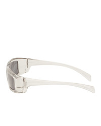 Мужские оливковые солнцезащитные очки от Rick Owens