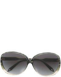 Женские оливковые солнцезащитные очки от Victoria Beckham