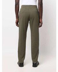 Мужские оливковые спортивные штаны с принтом от Moschino