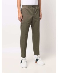 Мужские оливковые спортивные штаны от Pt01