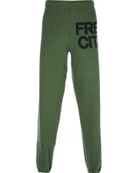 Мужские оливковые спортивные штаны от Freecity