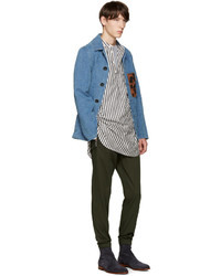 Мужские оливковые спортивные штаны от 3.1 Phillip Lim