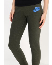 Женские оливковые спортивные штаны от Nike