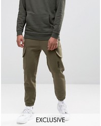 Мужские оливковые спортивные штаны от Puma