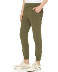 Женские оливковые спортивные штаны от Nlst