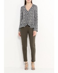 Оливковые узкие брюки от Befree