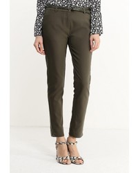 Оливковые узкие брюки от Befree
