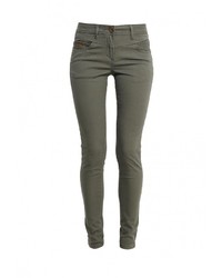 Оливковые узкие брюки от Edge Street