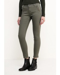 Оливковые узкие брюки от G&amp;G