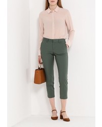 Оливковые узкие брюки от Gap