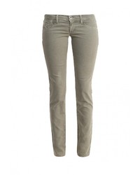 Оливковые узкие брюки от Gas