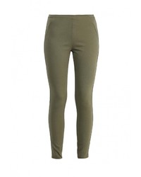 Оливковые узкие брюки от Jennyfer