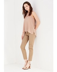 Оливковые узкие брюки от Motivi