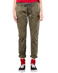 Оливковые узкие брюки от Q/S designed by