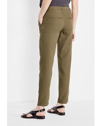 Оливковые узкие брюки от SPRINGFIELD