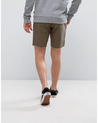 Мужские оливковые шорты от Volcom