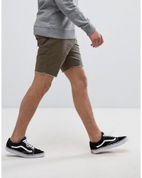 Мужские оливковые шорты от Volcom